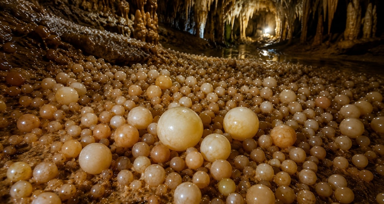 Thousands of pearls were found in the newly discovered cave - Breaking News