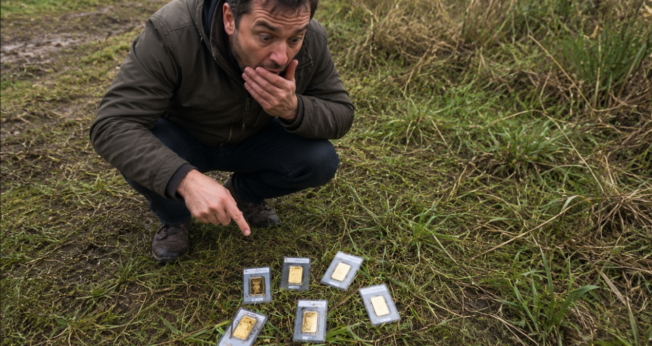 He found gold coins lying on the ground: Its value is 2 million TL, but no one claimed it - News