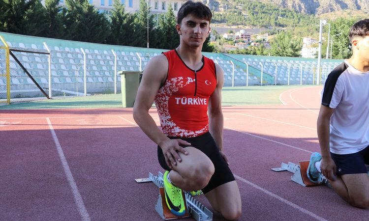 Mehmet Akif, who was discovered in the talent screening, was selected for the national athletics team - News