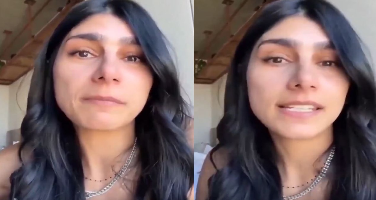 Son Gelişme: Yetişkin film yıldızı Mia Khalifa ülkesi vuruldu diye ağlayarak isyan etti - Haberleri