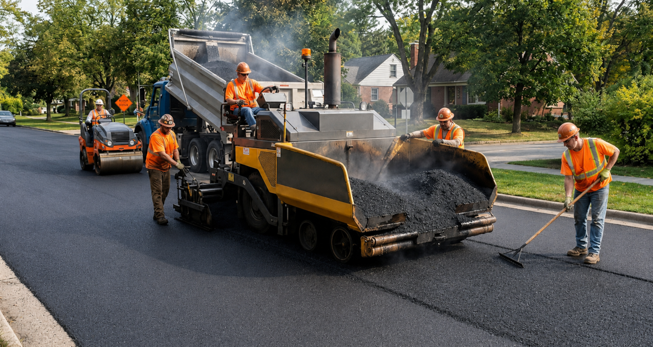 They burned the tires one by one to make the roads more durable - Last Minute