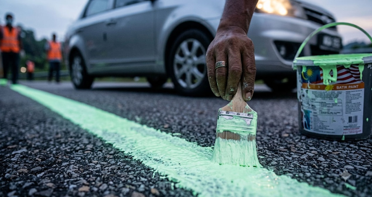 They paint the roads green, but there is a hidden price - Last Minute