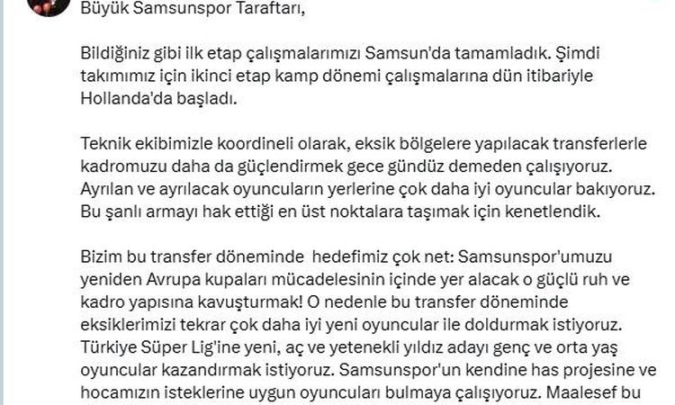 Sıcak Gündem: Yüksu baskını Yıldırım: "Ayrılan oyuncuların yerine çok daha iyilerine bakıyoruz" - Son Dakika: