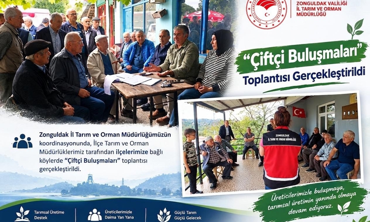 Zonguldak'ta çiftçi buluşmalarında 2027 ÇKS ve tarımsal destekler anlatıldı | İşte Tüm Ayrıntılar